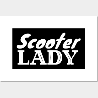 Scooter Lady Posters and Art